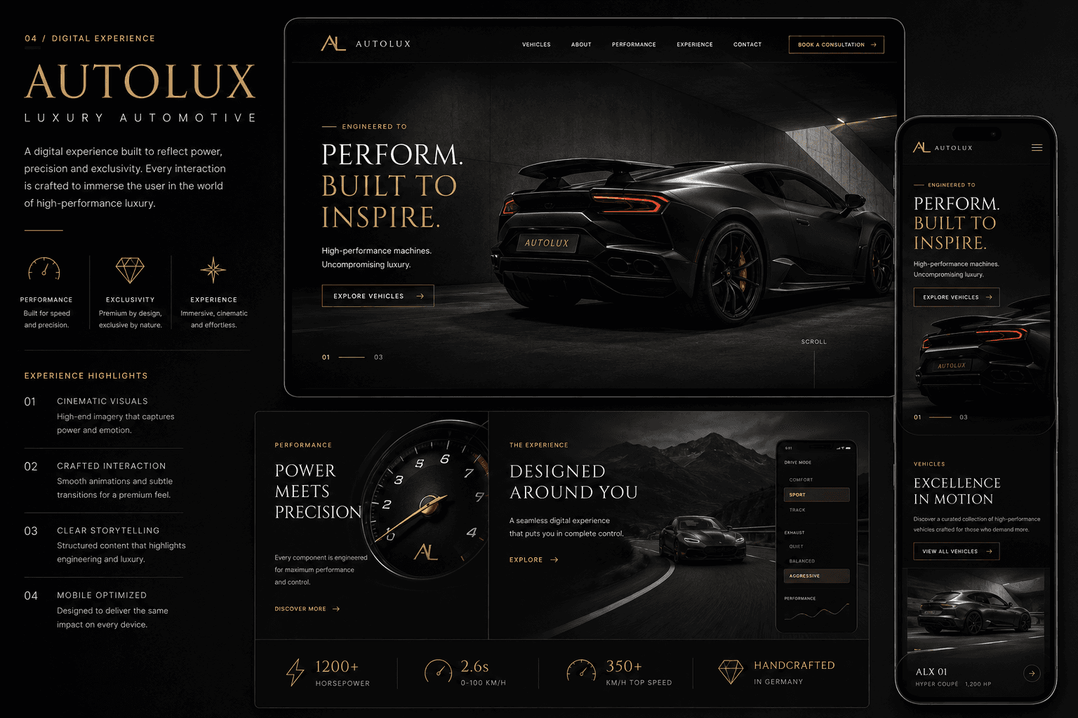AutoLux digital experience