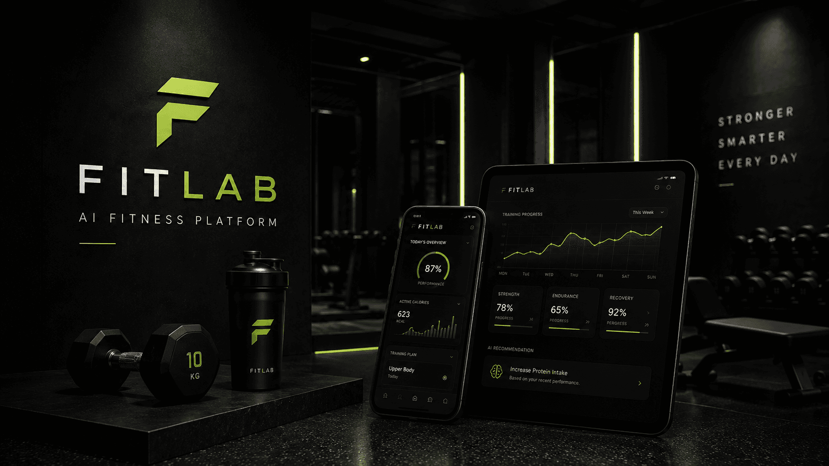 FitLab AI fitness platform case study